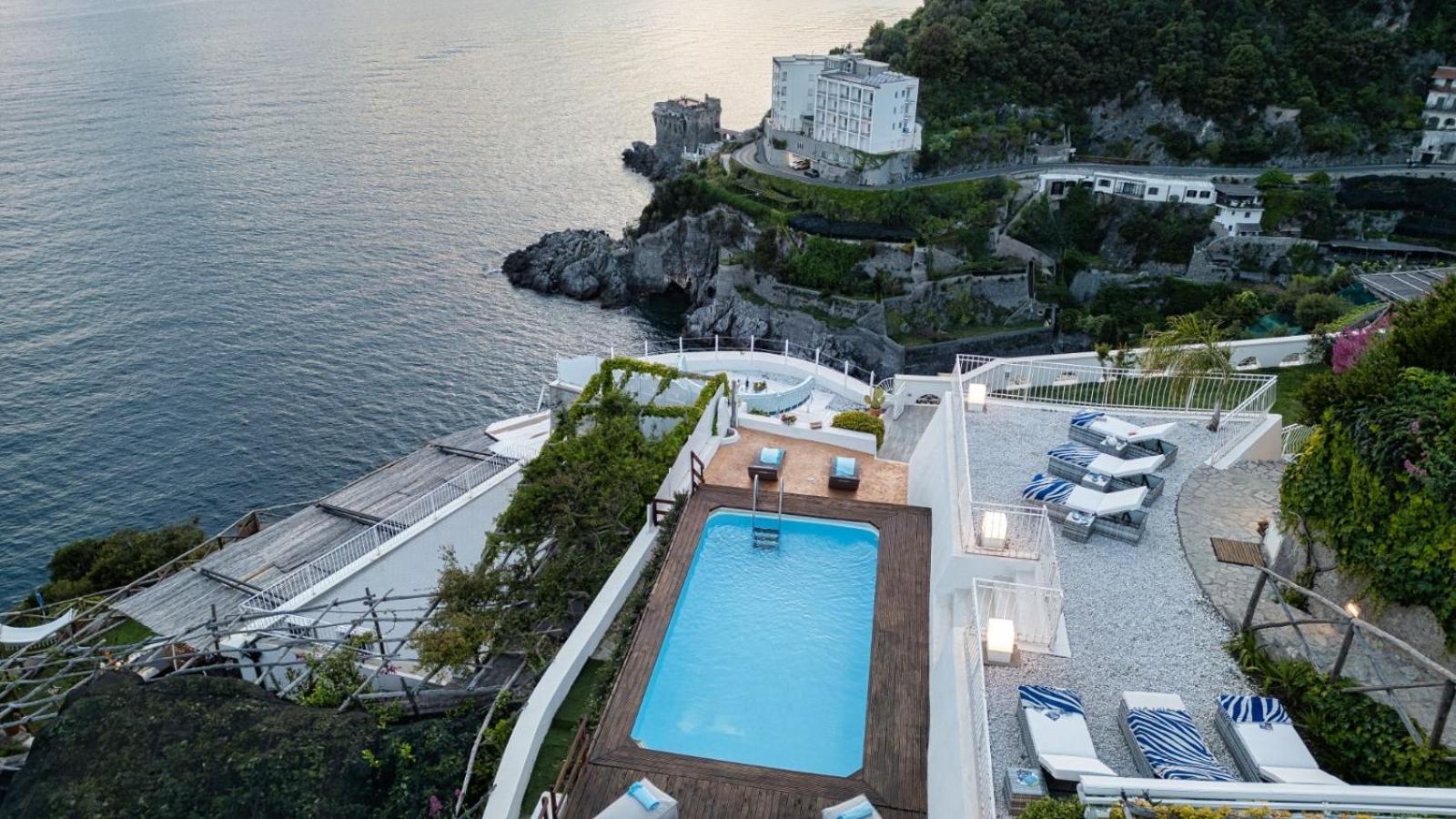 Villa Costanza Amalfi Coast Maiori Buitenkant foto